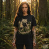 Urban Cataclysm – Giant Cat Rampage Unisex T-Shirt