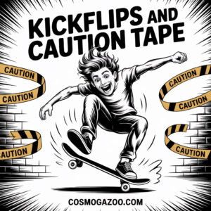 Kickflips and Caution Tape