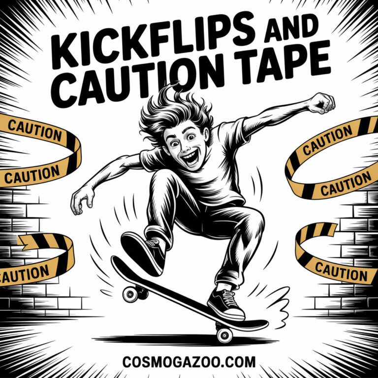 Kickflips and Caution Tape