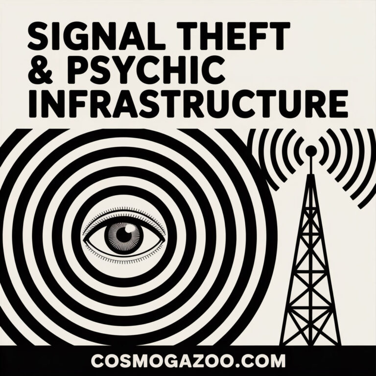 Signal Theft & Psychic Infrastructure