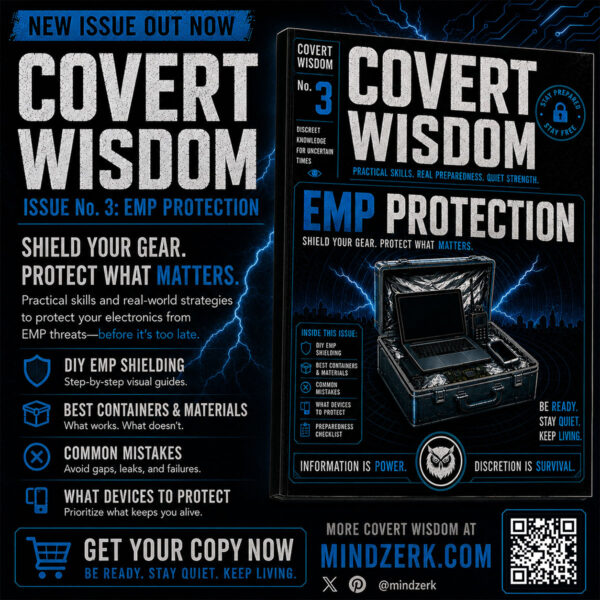 Covert Wisdom No. 3 - EMP Protection
