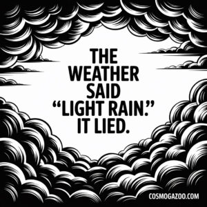 The Weather Said “Light Rain.” It Lied.