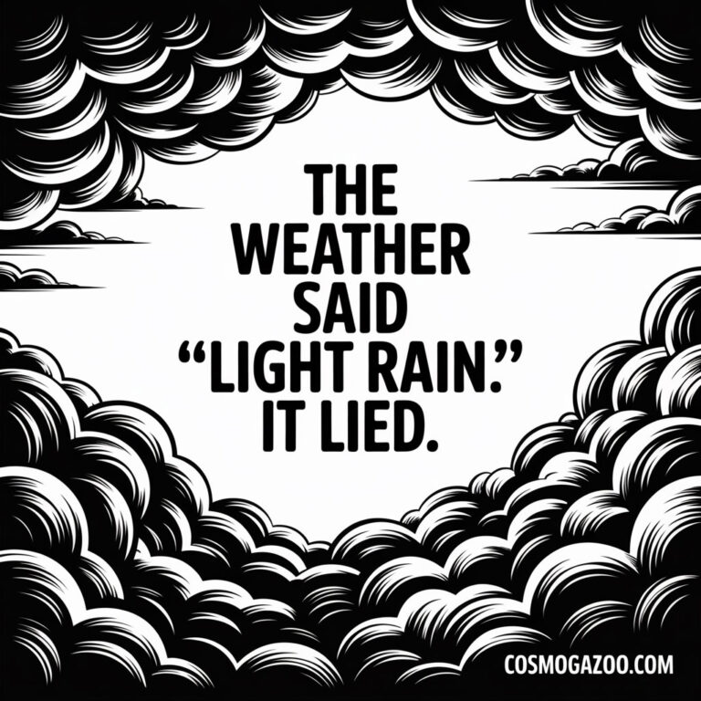 The Weather Said “Light Rain.” It Lied.