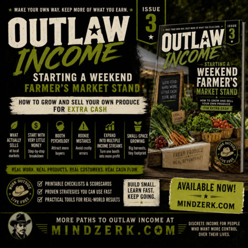 Outlaw Income No. 3 - Getting Started At The Farmers Market