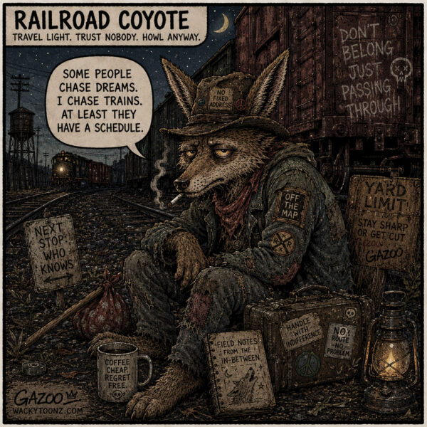 Some People Chase Dreams – Railroad Coyote Comic
