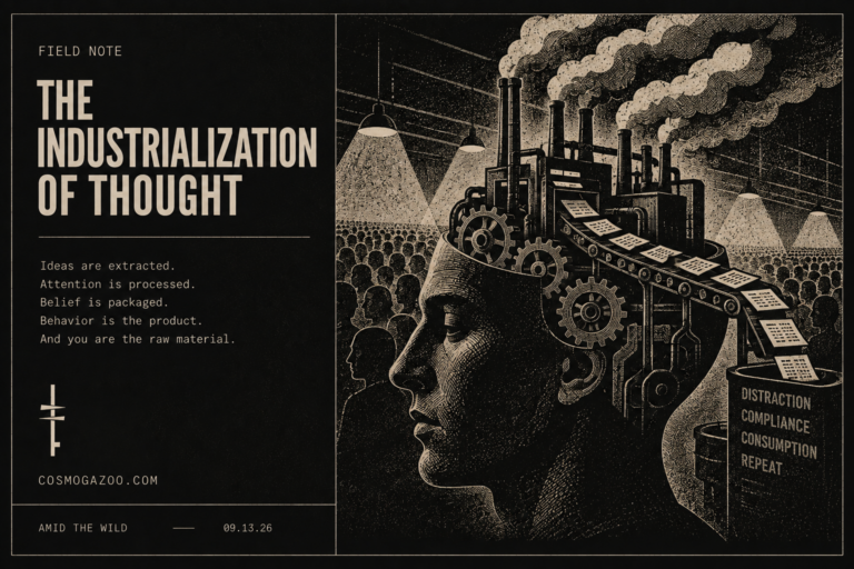 The Industrialization of Thought
